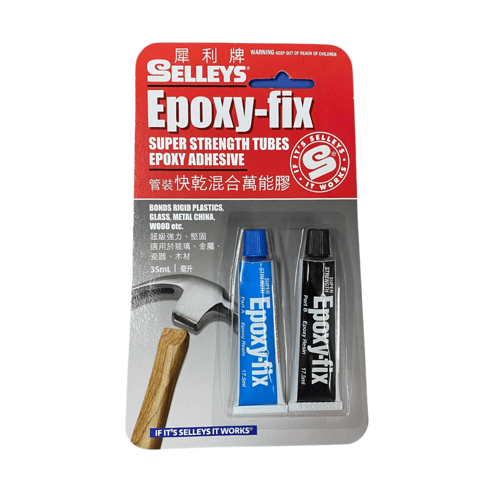 Epoxy Adhesive กาวอีพ็อกซี่ ฟ้า-ดำ Selleys