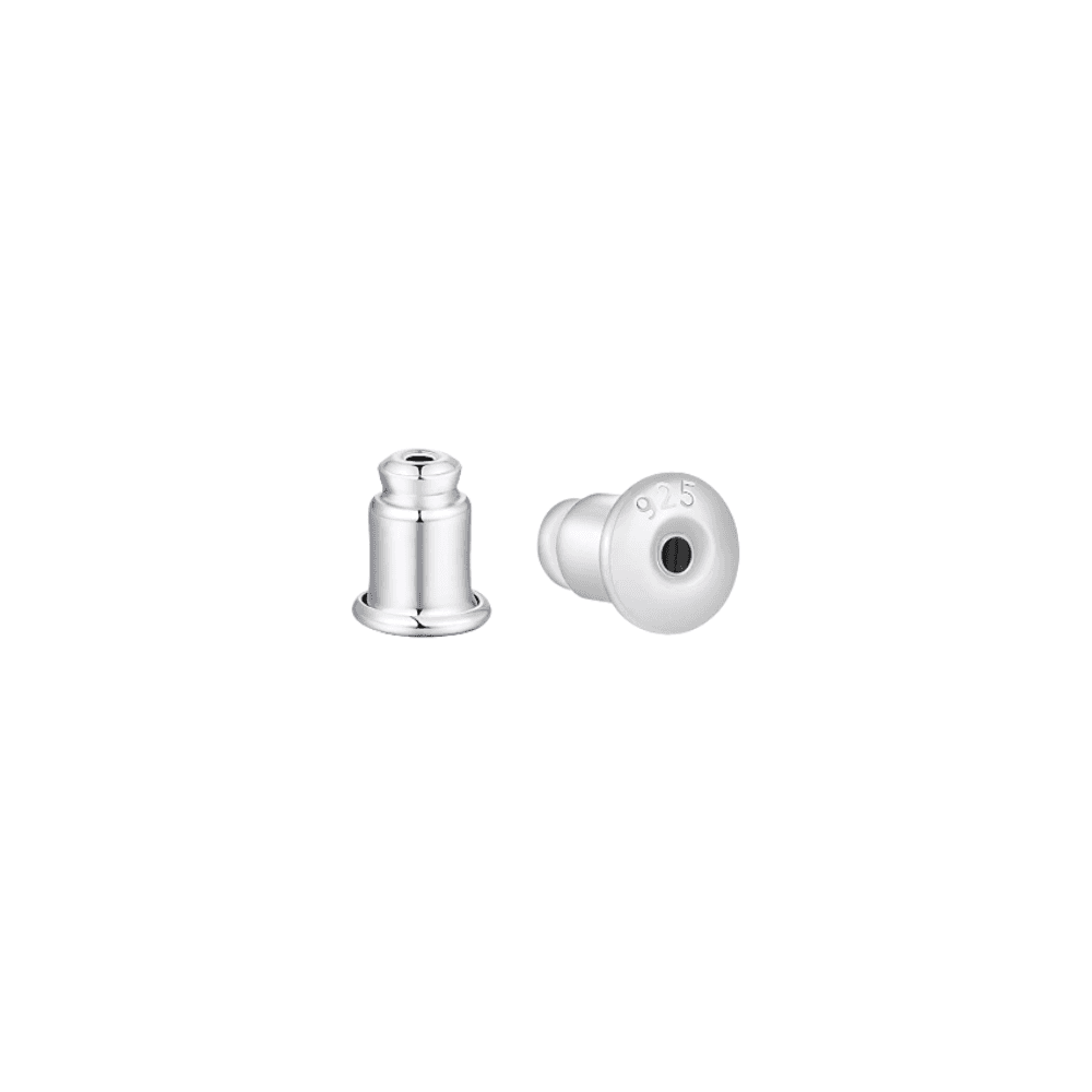แป้นหลังต่างหู ทรงน้ำเต้า 5.3*5.3mm. 54g/100prs