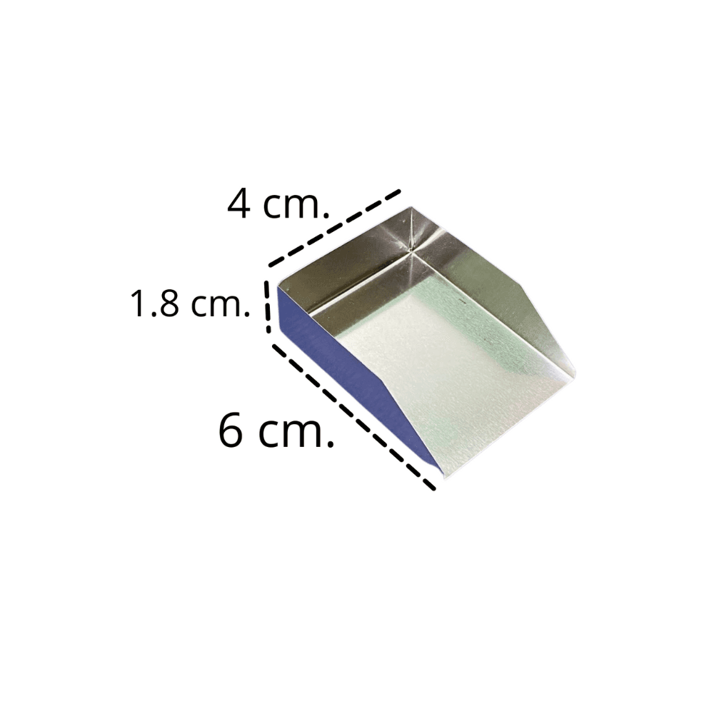 ที่ตัก พลอย เพชร โกยทองสแตนเลสอย่างดี 5.5x8cm