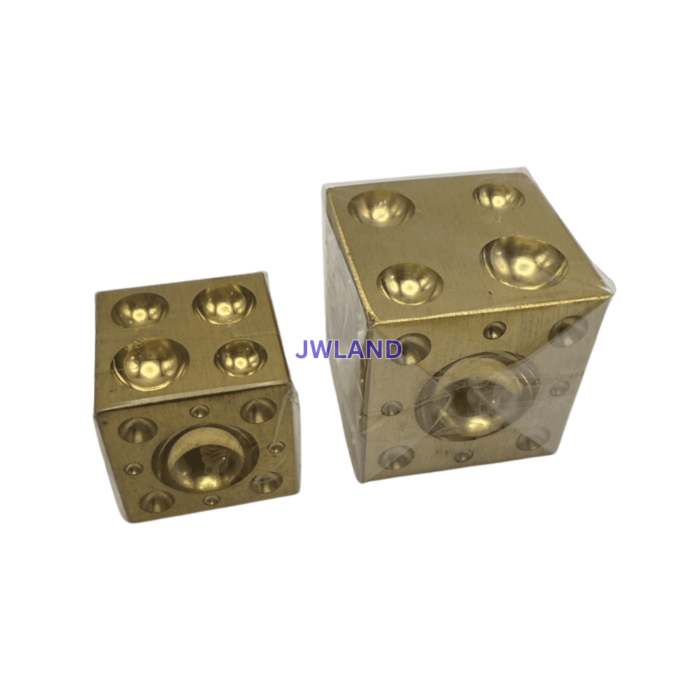 ลูกเต๋า 1.5", 2" Metal Dapping block ลูกเตี๋ยม