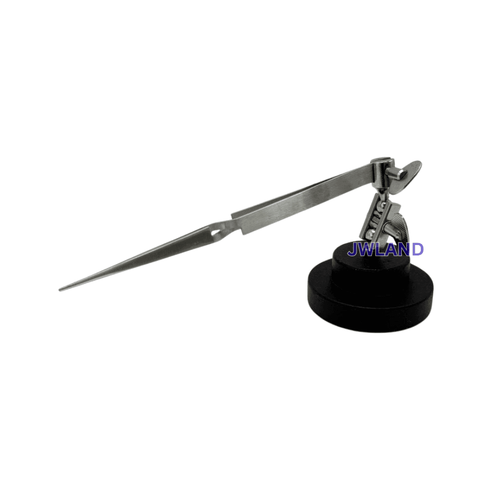 ปากคีบมีฐาน Tweezers with base
