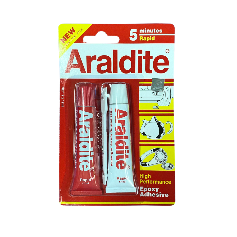 แดง-ขาว แห้งเร็ว Araldite