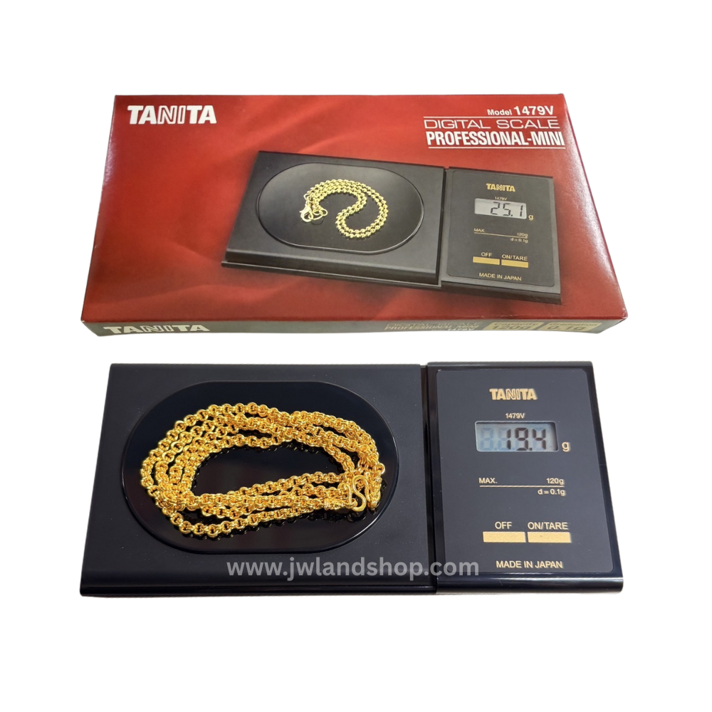 เครื่องชั่งดิจิตอล TANITA รุ่น 1479V 120g/0.1g เครื่องชั่งทองดิจิตอล TANITA DIGITAL SCALE PROFESSIONAL-MINI
